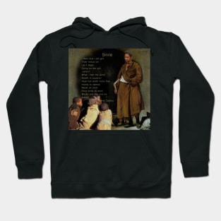 Portrait of a Story Teller Hoodie